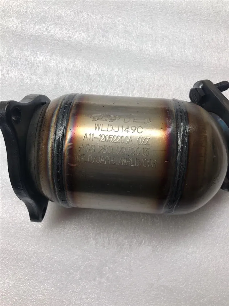 Precatalyst assembly for chery cowin 477 enigne A11-1205220CA Three-way catalytic converter assembly
