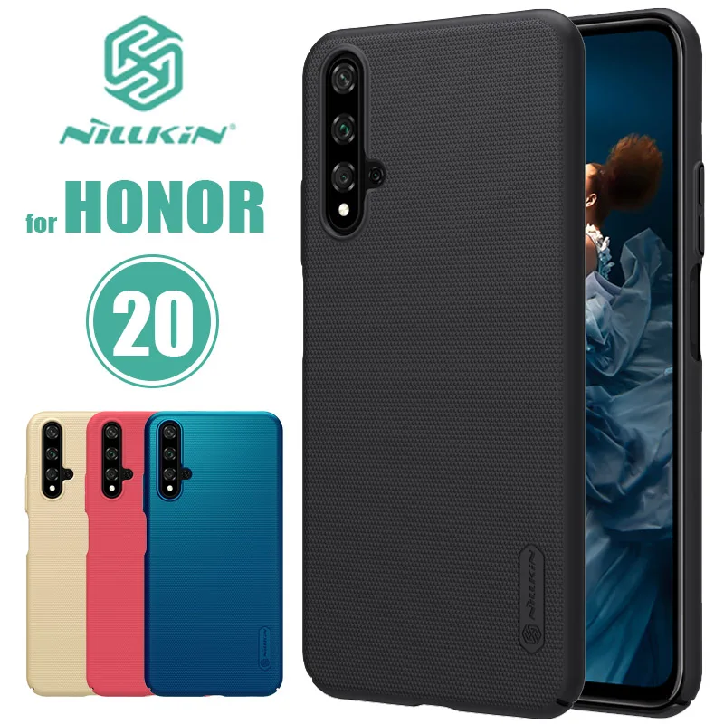 Чехол Nillkin для Huawei Honor 20 суперматовый жесткий чехол из поликарбоната тонкий