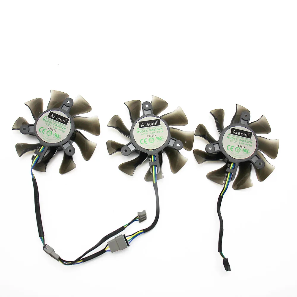 Вентилятор охлаждения GA82S2H RTX2080 Ti для графических карт KFA2 GALAX GeForce RTX 2070 2080 2080Ti SG