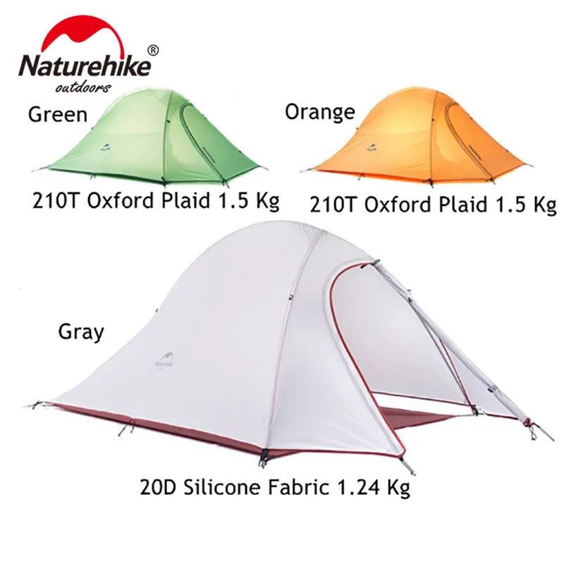 Naturehike Cloud Up 3 открытый двойной слой человек четыре сезона сверхлегкий большой