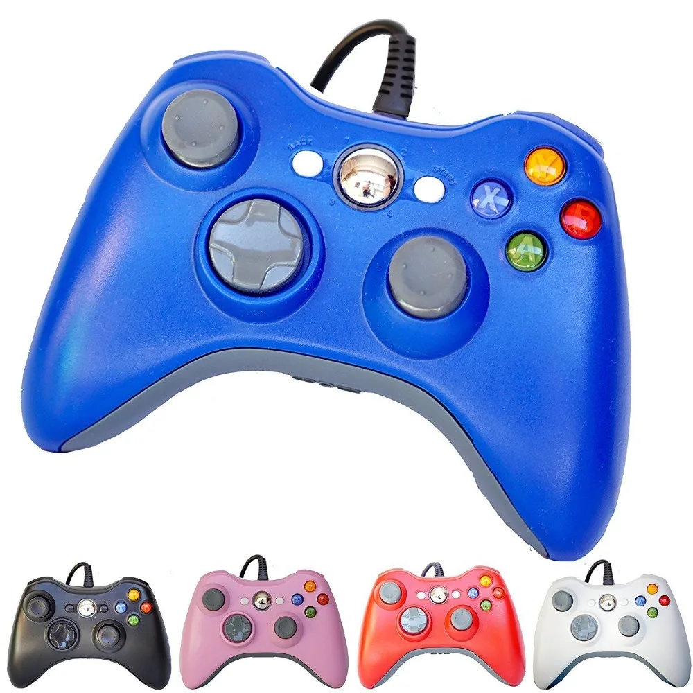 USB проводной геймпад игровой контроллер для microsoft Xbox тонкий 360 PC Gamer Android Smart ТВ