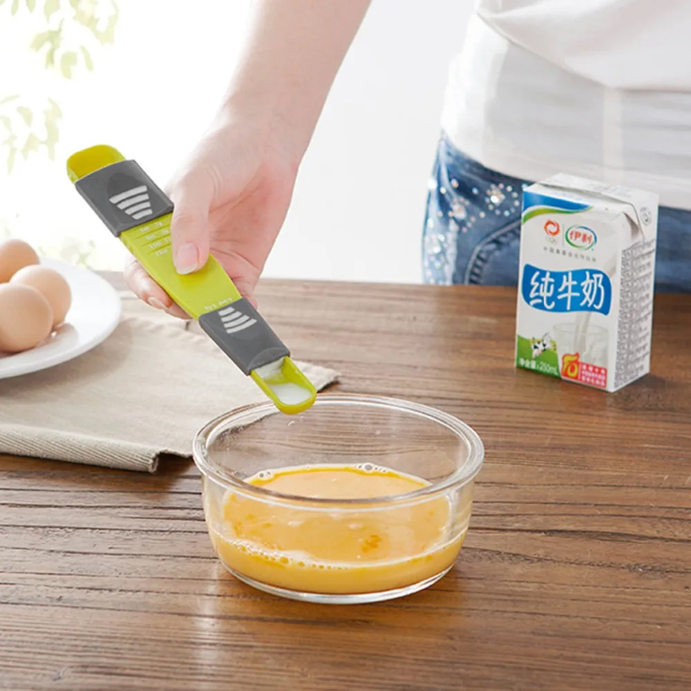 Мерная чашка с двойным концом восемь киосков мерные ложки регулируемой шкалой