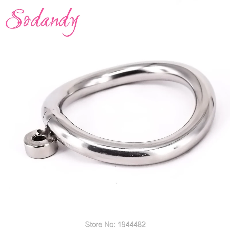 Кольцо на член из нержавеющей стали металлическое кольцо пенис клетка Пояс