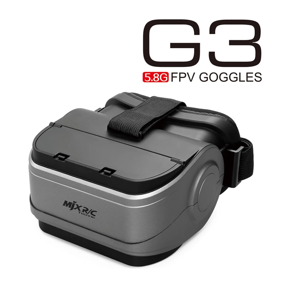 MJX D43 5 8g FPV 4 3 дюймов ЖК дисплей экран с G3 VR очки RC бесщеточный Drone запасной Запчасти