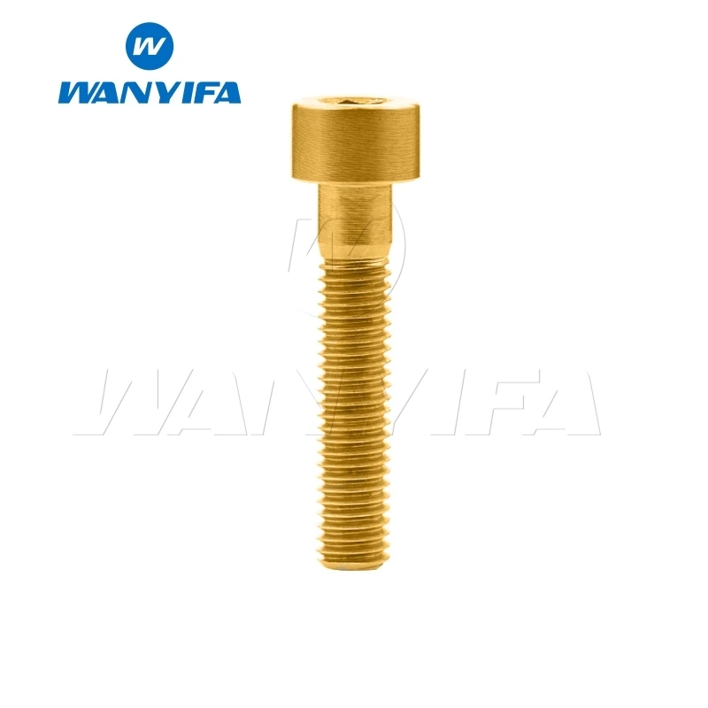 Wanifa головка колонны Винт С Титановым болтом M5x9 15 16 18 20 25 30 35 40 45 50 55 60 мм для