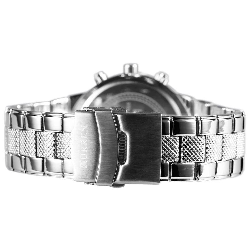 Curren 8006 Роскошные брендовые импортные кварцевые наручные часы из