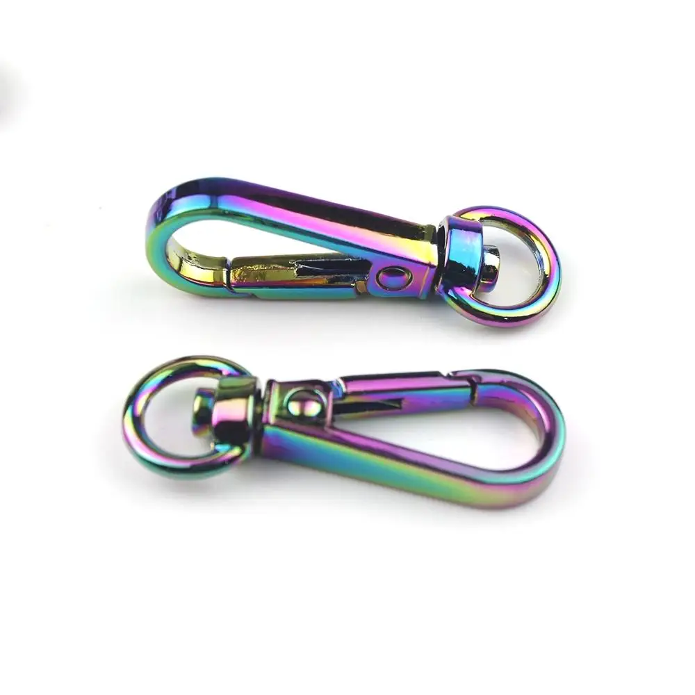 1 шт. цветной металлический вертлюжный крючок Крючок для омаров застежка кожаных