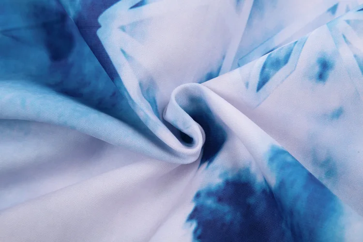 2016 3DPrint new trousers Hip Hop Pants blue sky and white cloud casual pants | Мужская одежда