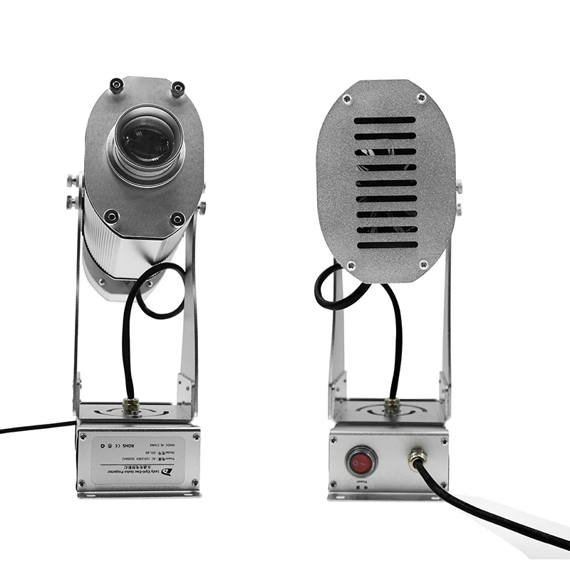 Рекламный Крытый поворотный изображение 40 Вт LED логотип проектор Rustproof 4500lm