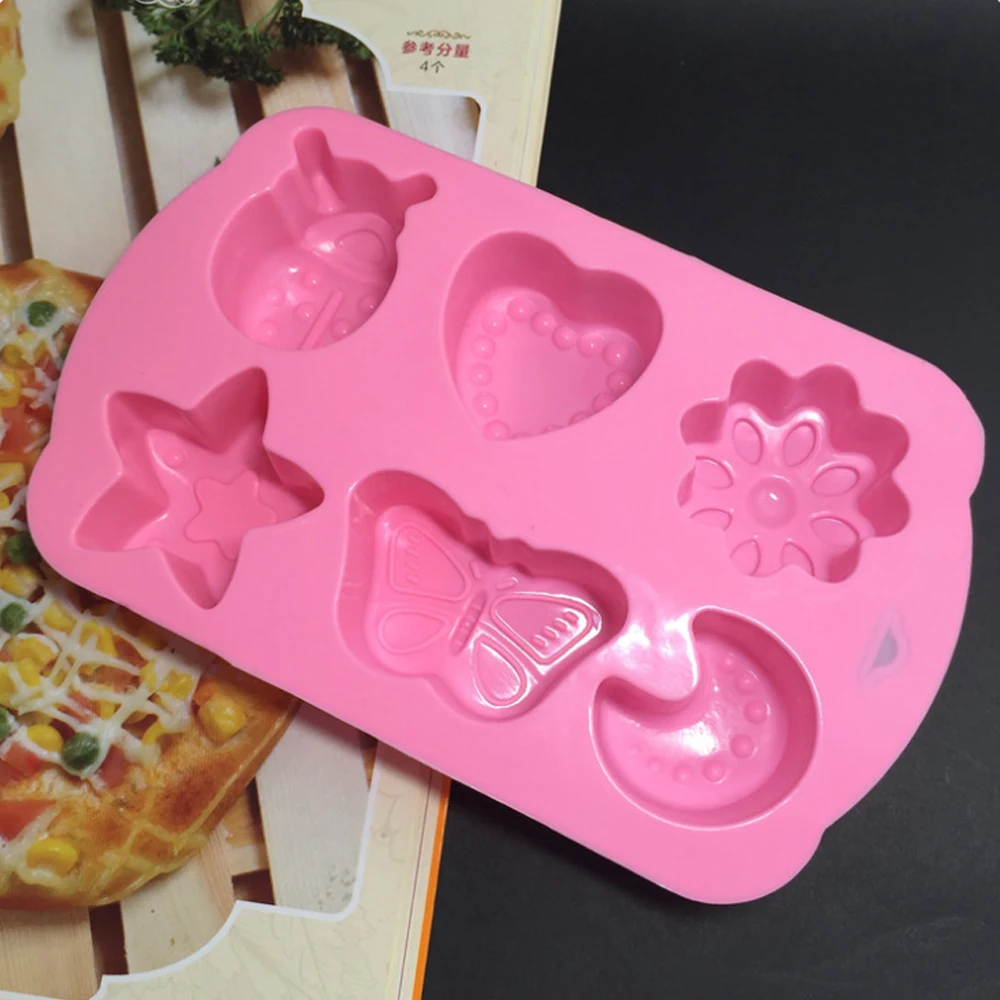 DIY силиконовые формы для шоколада, антипригарные формы для мыла льда, торта, печенья, закуски, пота, Вафля в форме сердца, хлебопекарные изделия, инструменты для выпечки