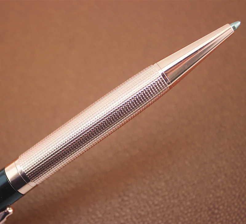 Роскошные шариковые ручки Dragon Rose gold Square Line Barrel со средним наконечником Новая