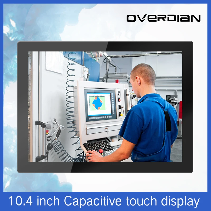 10.4&quotVGA/HDMI/BNC/AV/USB/TouchUSB interface Capacitive Touch Screen Industrial Display Metal Shell Embedded Lcd Monitor1024*768 |