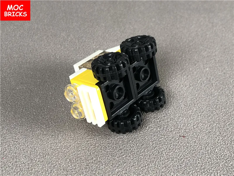 10 шт./лот MOC кирпичи красочный кирпич 2X4 брелок DIY автомобильный строительные