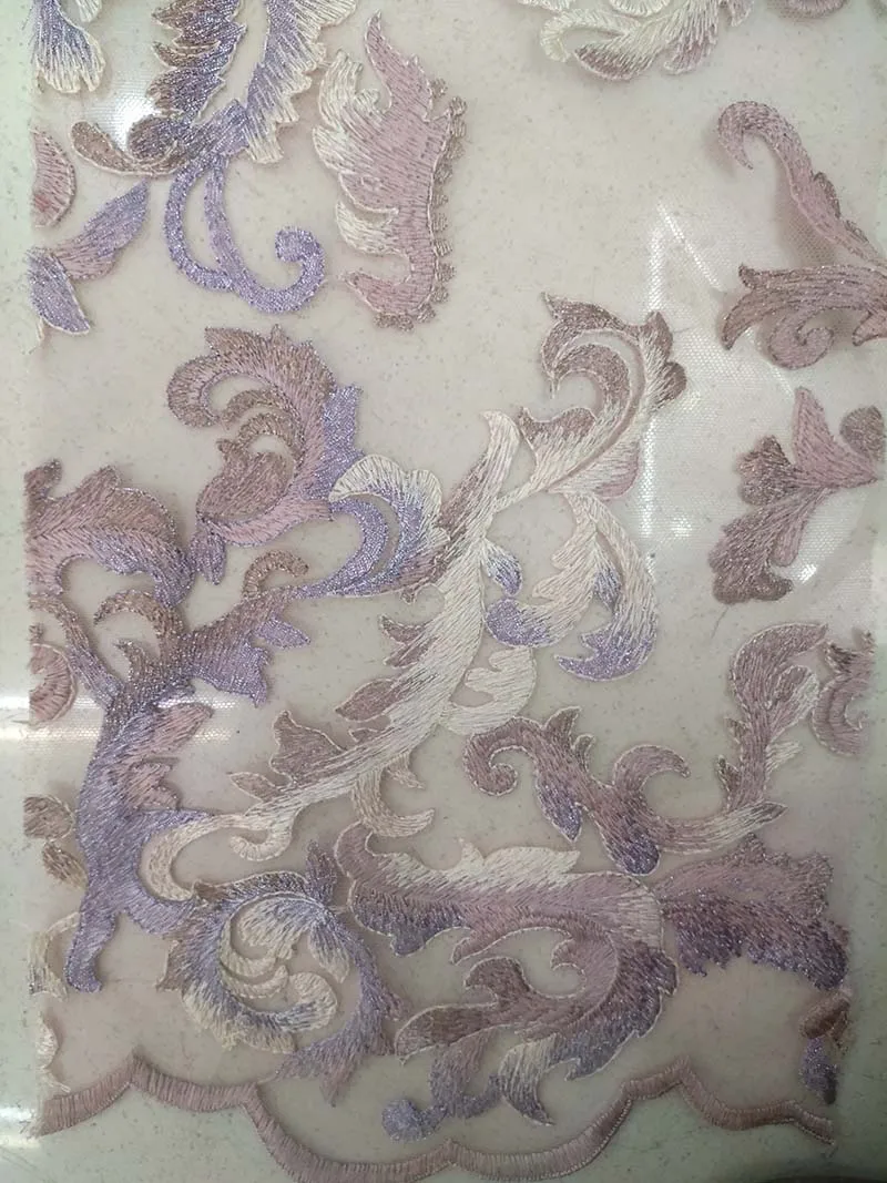 Высококачественная африканская хлопчатобумажная кружевная ткань 2018