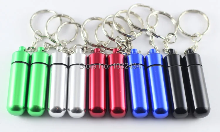 1200 шт./лот шт. водонепроницаемый алюминиевый контейнер для таблеток сделай сам