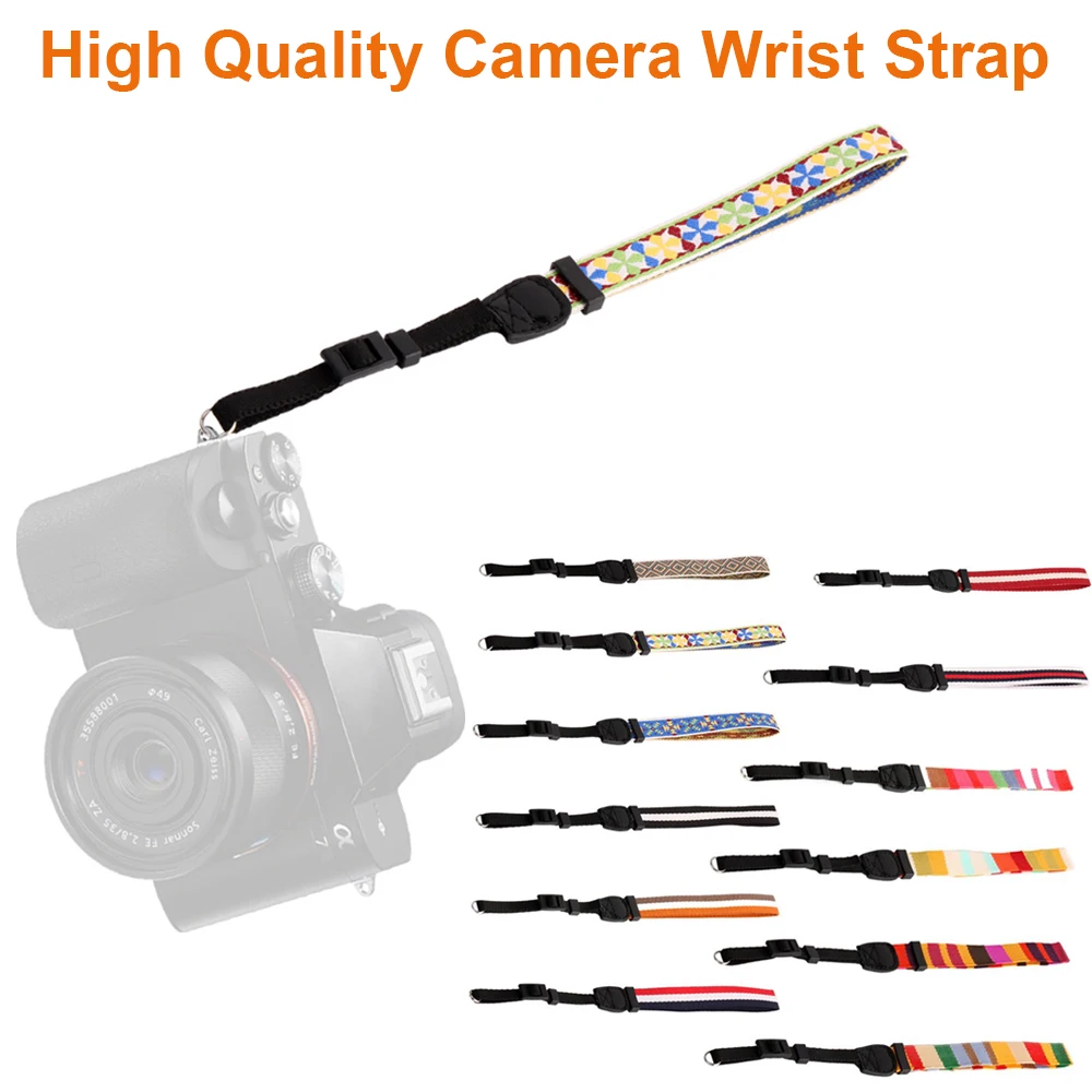 Высококачественный нейлоновый ремешок для камеры из искусственной кожи ручной