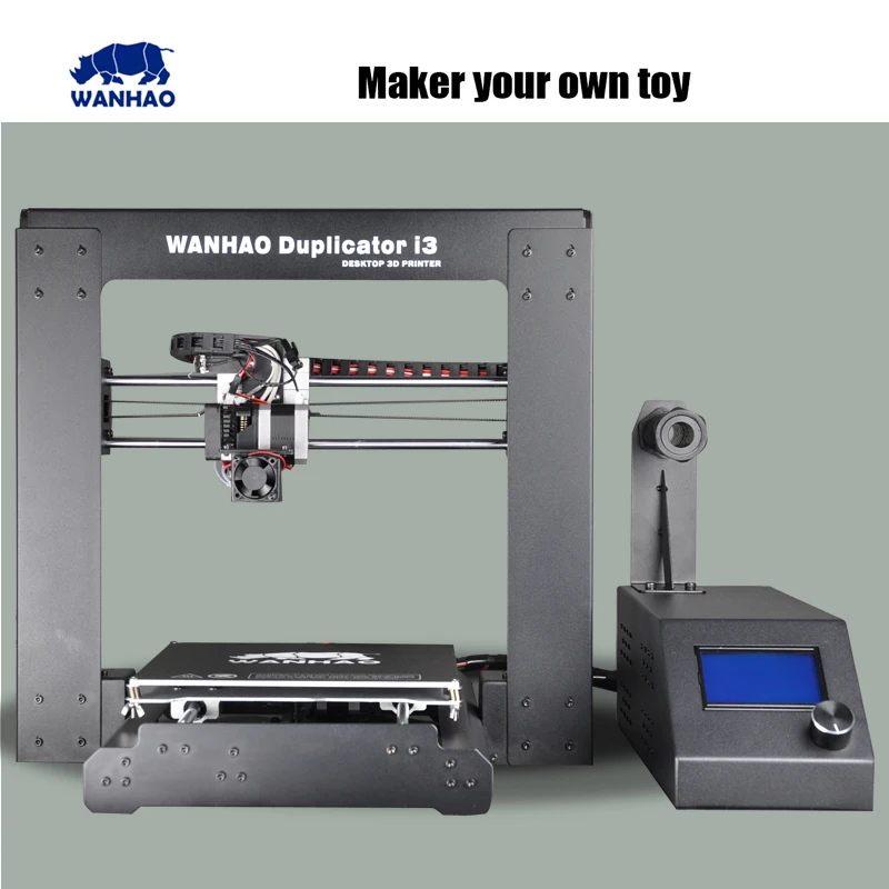 Комплект 3d принтера wanhao Prusa i3 V2.1 высокое качество модернизированный с ЖК экраном