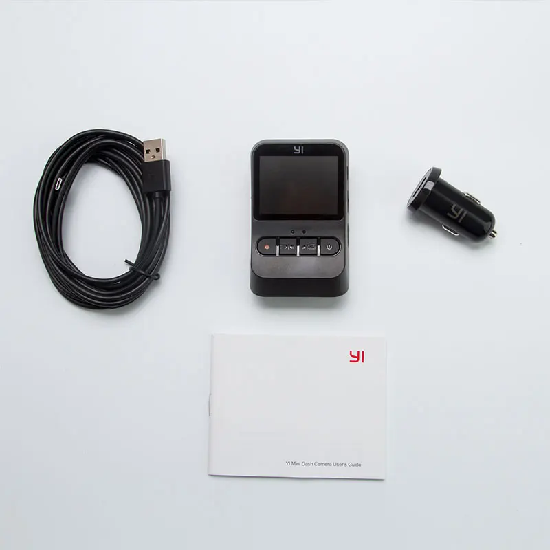 YI Mini Dash камера 1080p HD видео WiFi Встроенная большая апертура международная версия