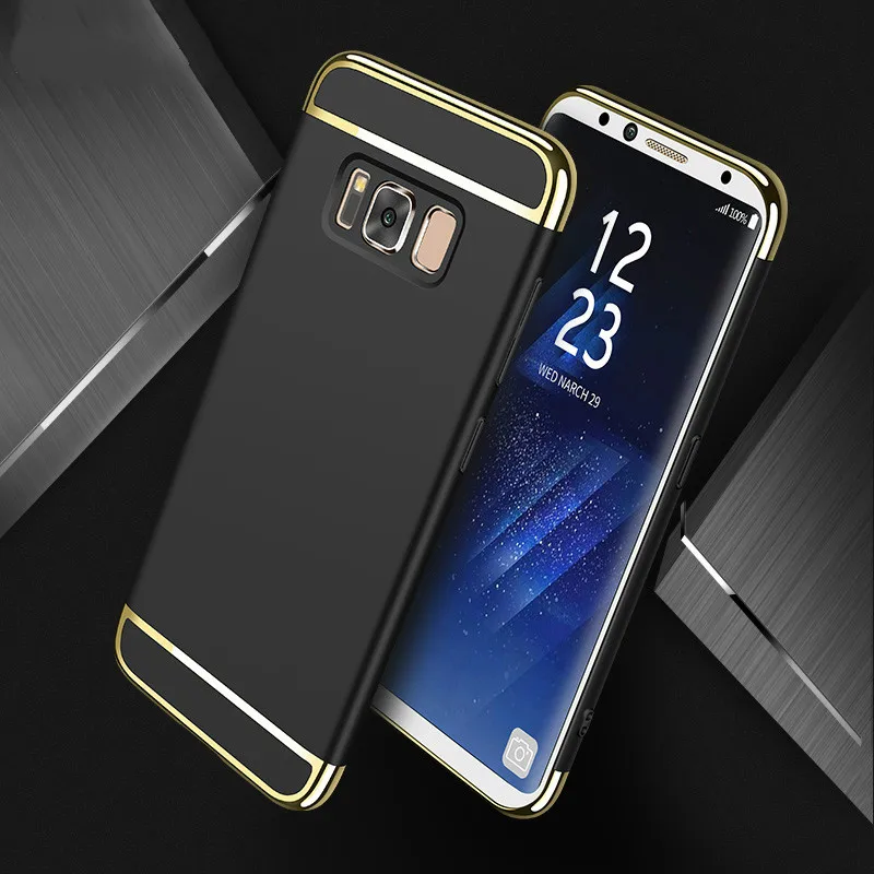 Для Samsung Galaxy S8 и плюс телефон чехол 3 в 1 психического покрытие PC задняя крышка