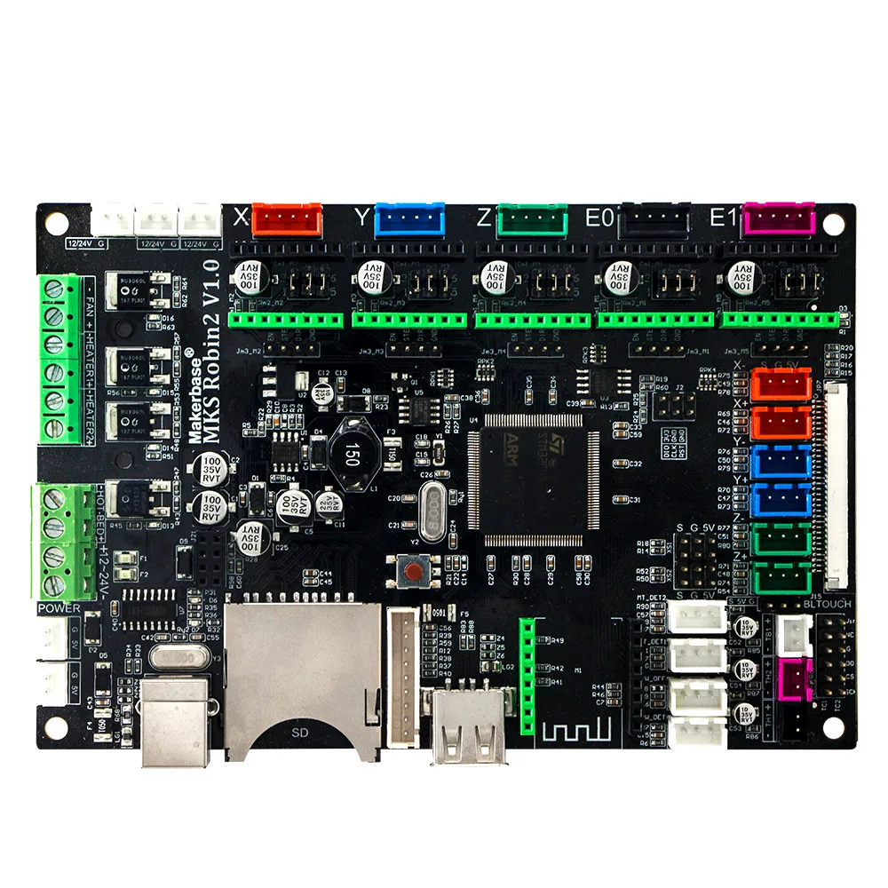 3D принтер материнская плата для MKS Robin2 STM32 интегрированная 32-битная ARM управления 3