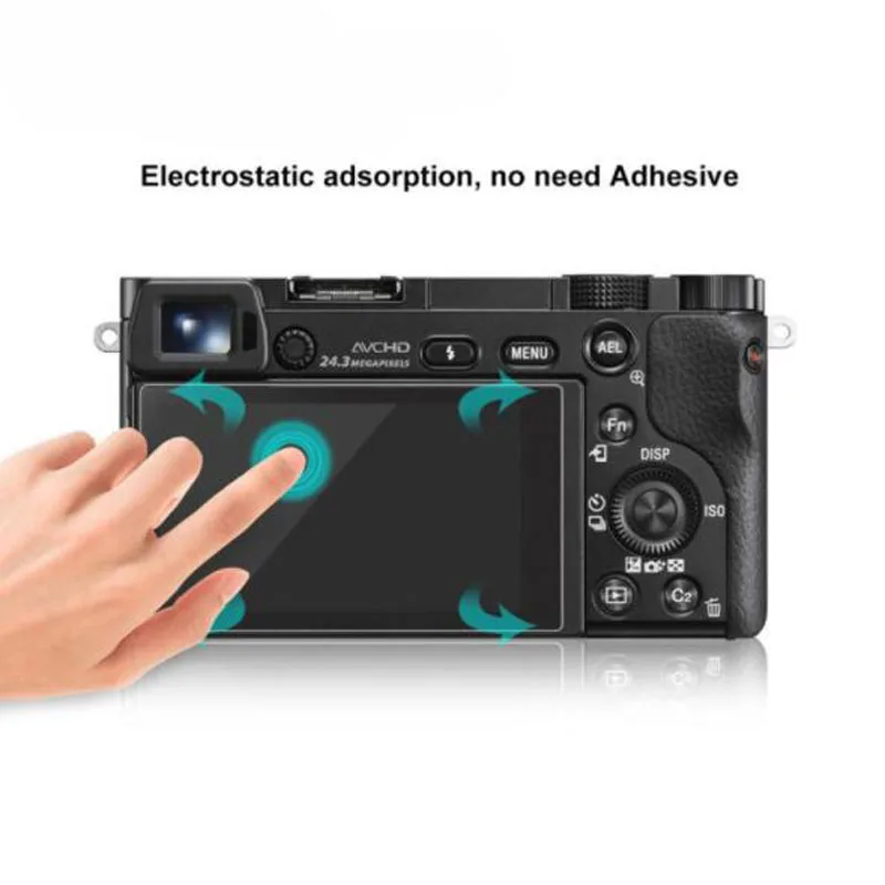 Защитная пленка из закаленного стекла для Sony Alpha A6600 A6000 A6100 A6300 A6400 A5000 NEX-7/6/5/5N/5T/5R/3 |