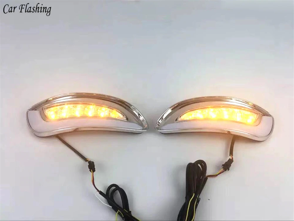 Автомобильная проблесковая 2 шт. для Lexus RX330 RX350 2003 2004 2005 2006 2007 2008 2009 светодиодный DRL
