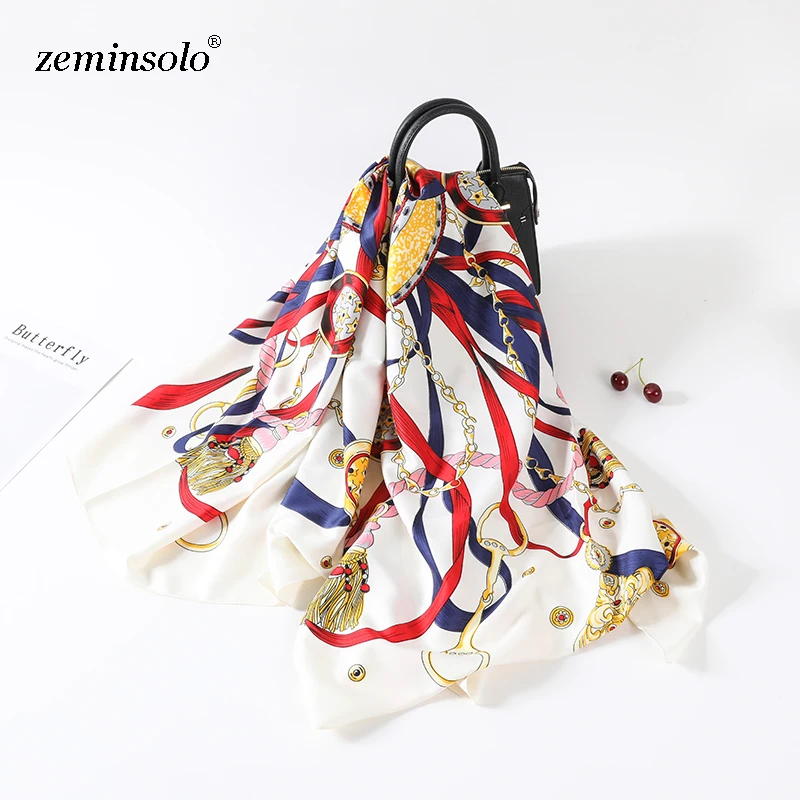 100% саржевый шелковый шарф