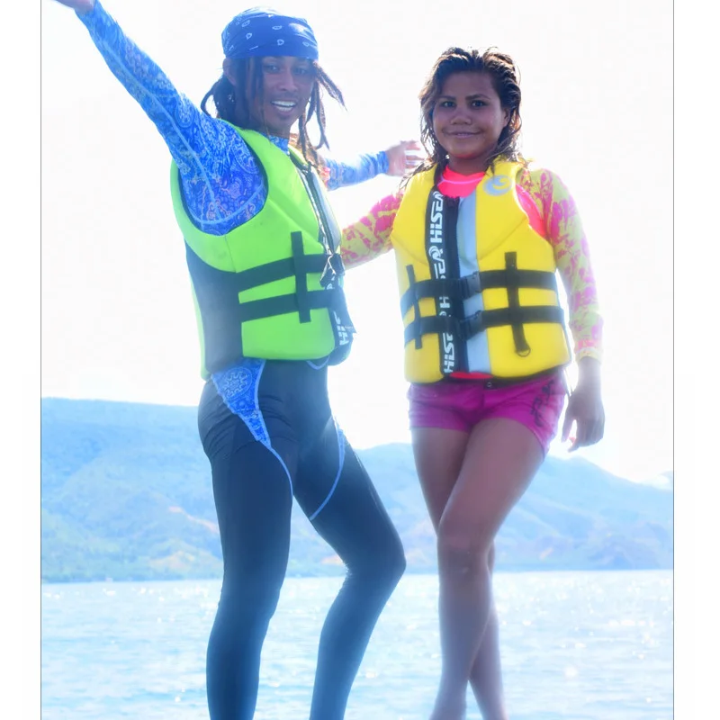 Спасательный жилет куртка на лодке неопреновый наружный наполненный пеной