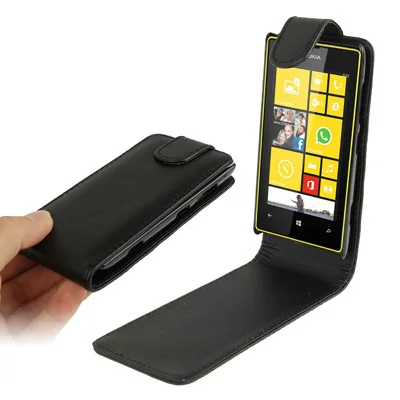 Распродажа, чехол для Nokia Lumia 520, вертикальный однотонный флип-чехол  для Nokia Lumia 520 | AliExpress