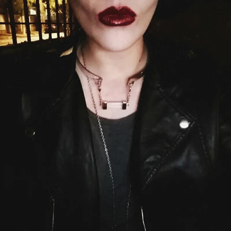 Женское акриловое ожерелье-чокер MANILAI длинное ожерелье из сплава с