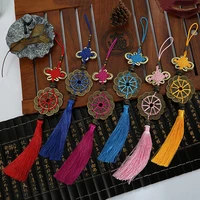 creative plum blossom auspicious knot 10 pcs chinese characteristics gifts accessories living room pendant tassels chinese knots