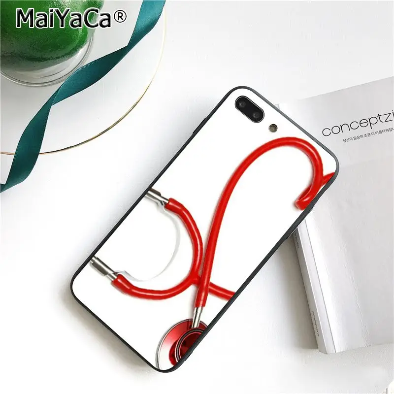 MaiYaCa медицинский чехол для телефона с сердцем для iphone 11 Pro 11Pro MAX 8 7 6 6S Plus X XS MAX 5 5S SE XR 10 чехлов