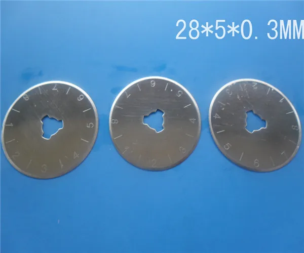 Роторное лезвие 28 мм подходит для роторного режущего ножа Высокоскоростная