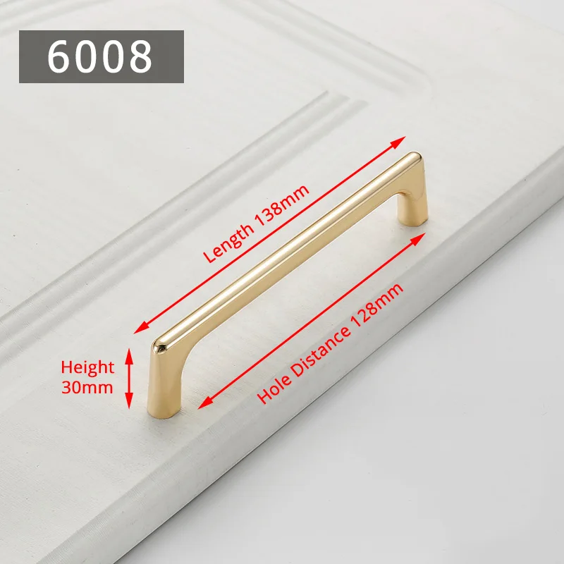 

Ручки для шкафов KAK цинковый сплав матовое золото