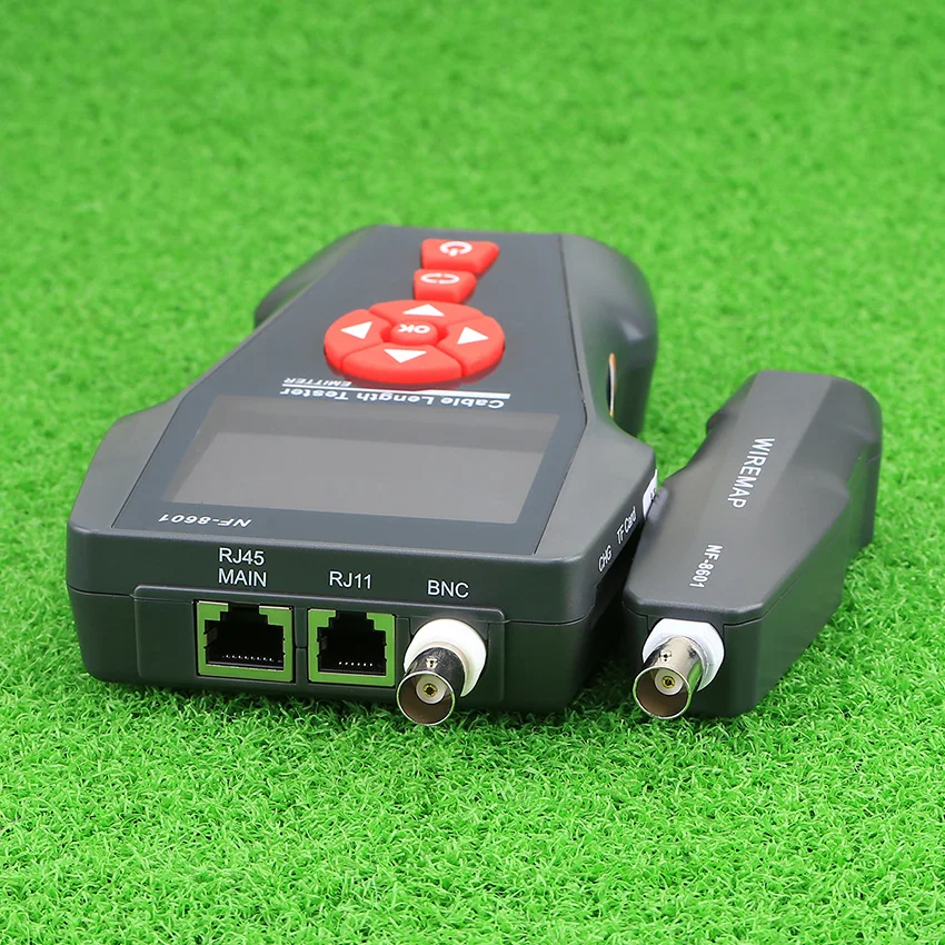 Многофункциональный тестер сетевого кабеля с ЖК дисплеем длины остановки версия