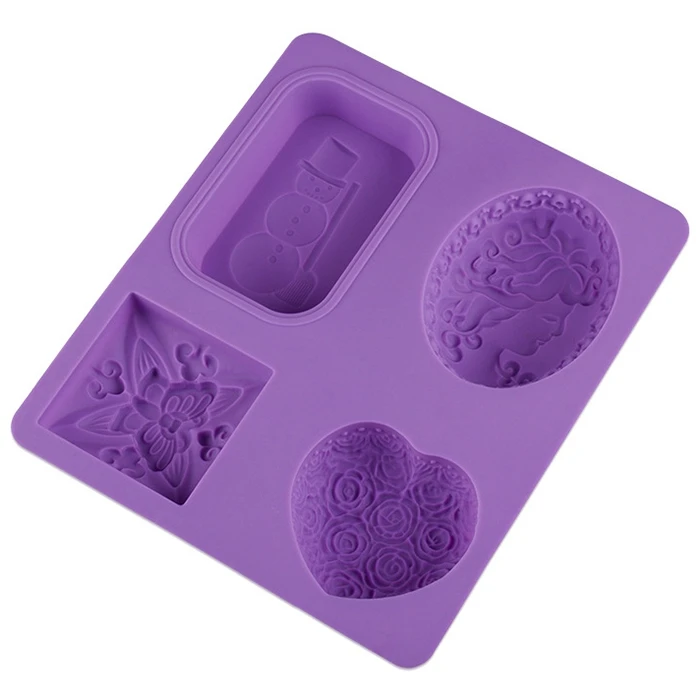 Силиконовая форма для мыла ручной работы высокотемпературная устойчивая