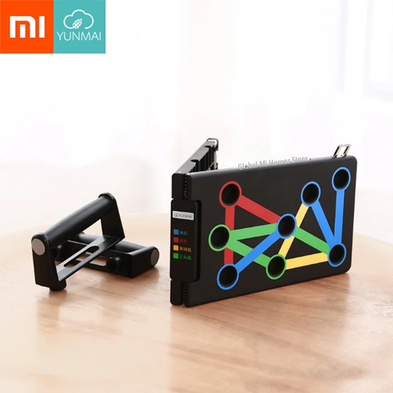 Xiaomi Mijia YUNMAI портативный складной пуш-ап Кронштейн Поддержка неустойчивая тренировка Съемная сборка ежедневных упражнений 75
