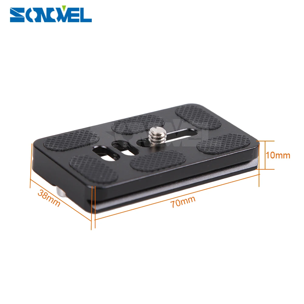 PU 70 БЫСТРОРАЗЪЕМНАЯ Пластина Монтажная пластина Кронштейн с 1/4 &quotвинтом для Benro B0