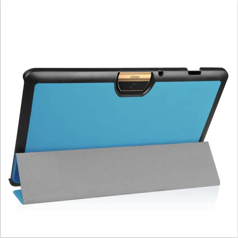 sky blue Высококачественный смарт-чехол из полиуретановой кожи для acer Iconia Tab 10 A3-A40 A3 A40/B3 A30 10,1 дюймов чехол для планшета+ защита экрана+ ручка - Цвет: sky blue