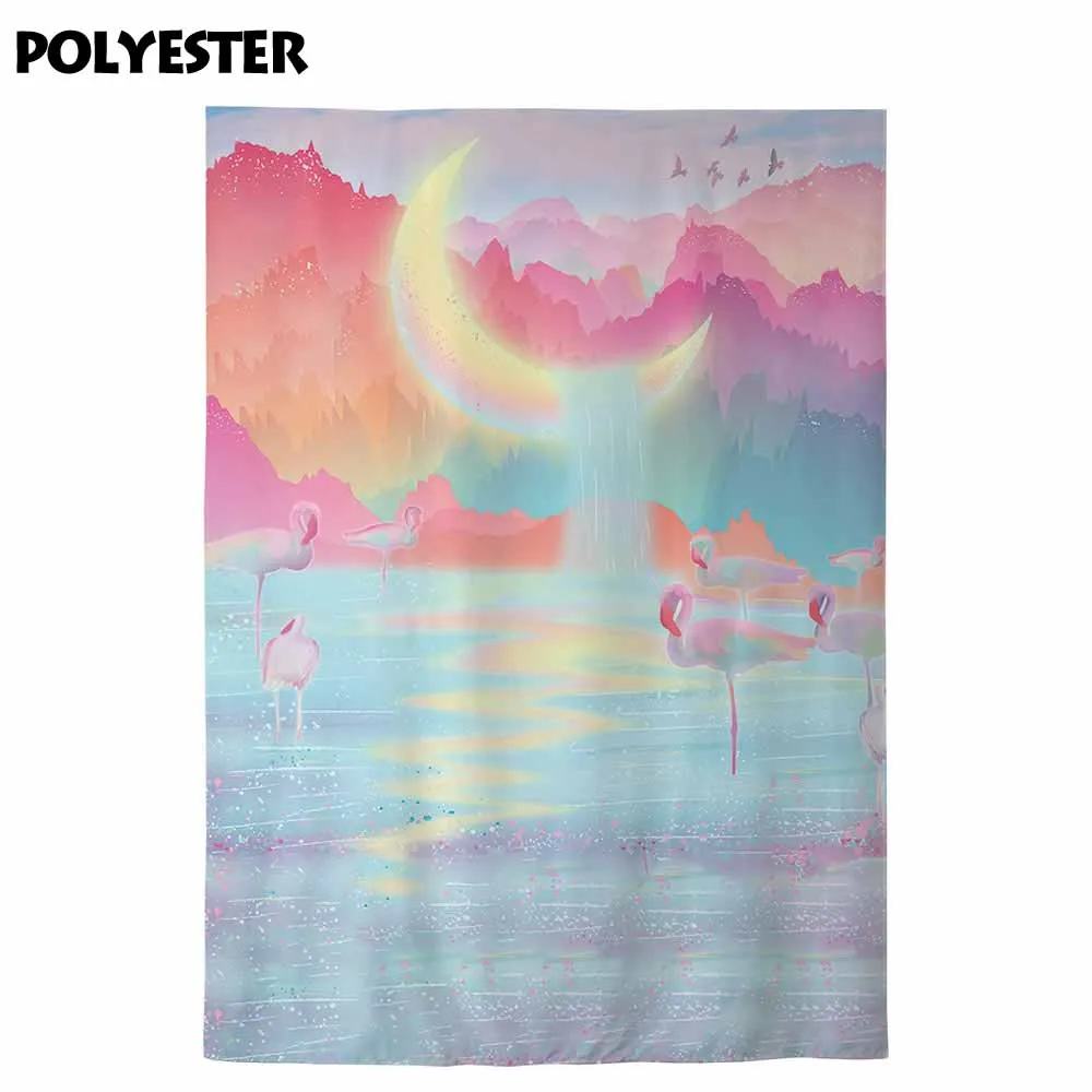 Allenjoy летний фон для фотосъемки акварель Фламинго Романтический Гавайский пляж