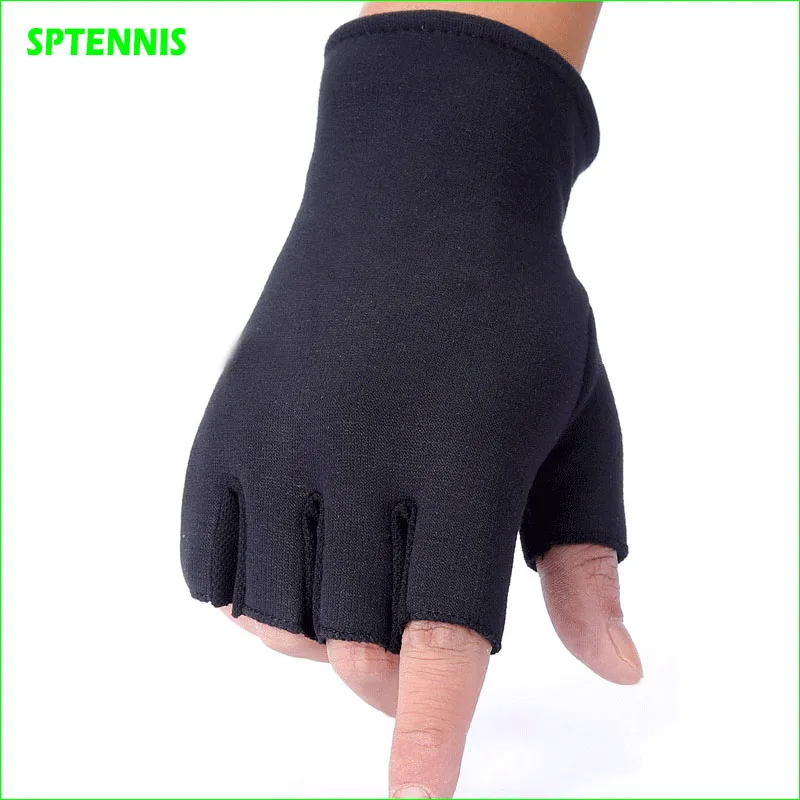 

Half Finger Fleece Running Gloves Outdoor Driving Semi-Finger Gloves Man Woman Autumn Winter