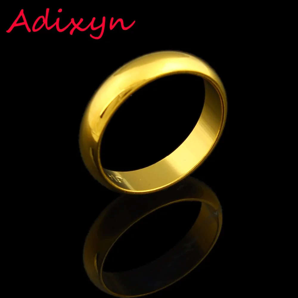 Эфиопское Золотое кольцо для мужчин и женщин подарок девочек. Золотой цвет