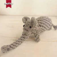 wholesale cute elephant dog toy cotton rope toy dog pet toy drt 002