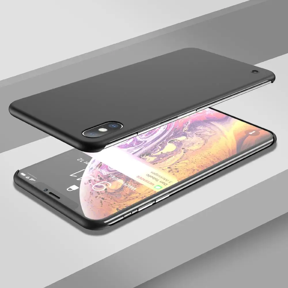 Borderless чехлы для iPhone Xr X Xs максимальный чехол конфеты цвет Бескаркасный скраб