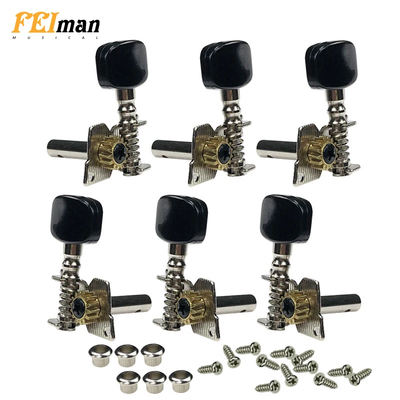 

Feiman B109 Guitar Tuning Pegs Tuners Machine Heads for Acoustic Classical Guitar replacement Accessories suporte guitarra knob