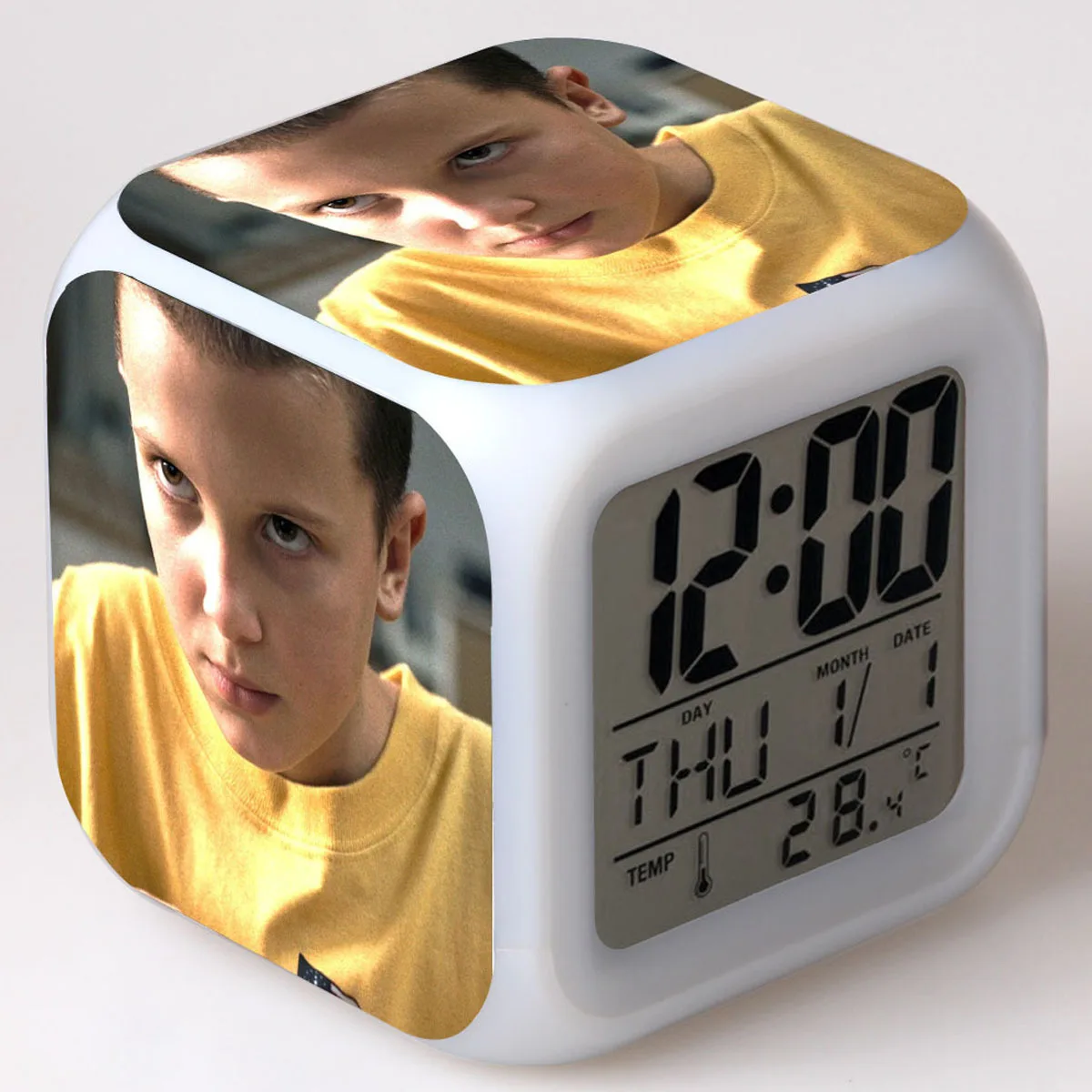 17 Необычные вещи сезон детский будильник игрушки Led reloj despertador цифровые часы электронный wake up Светильник Настольный reveil wekker - Цвет: 17