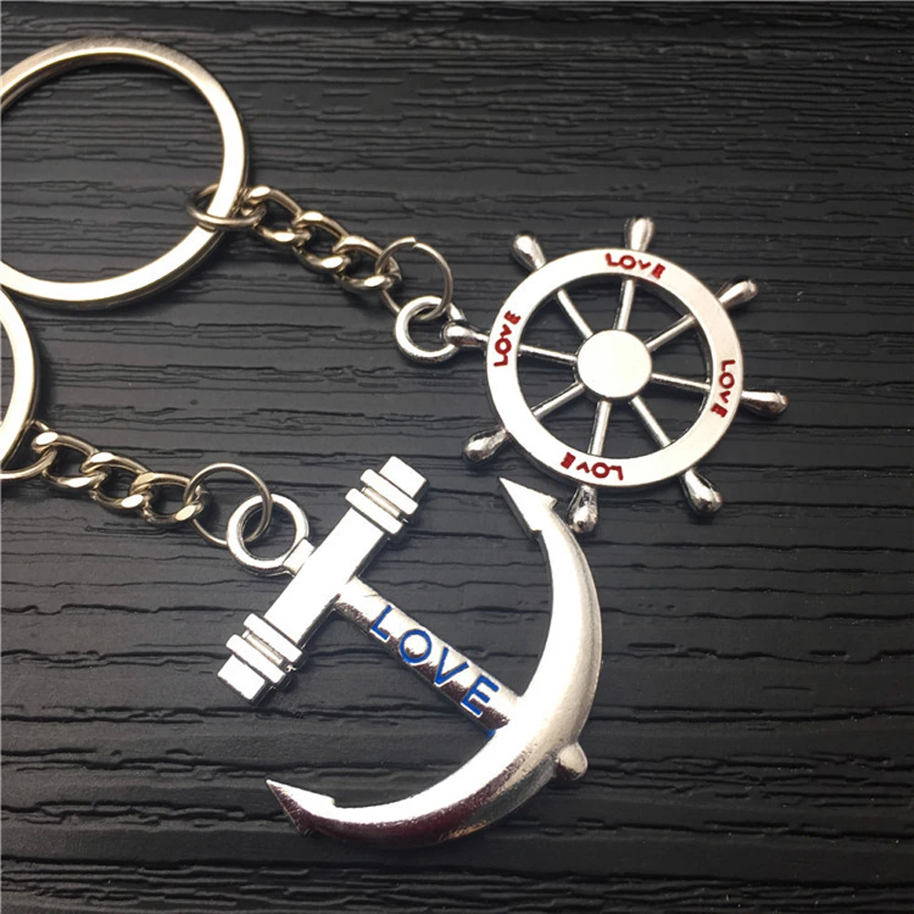 Новинка Повседневное Multi Стиль любовника металлический Брелки Брелоки Для