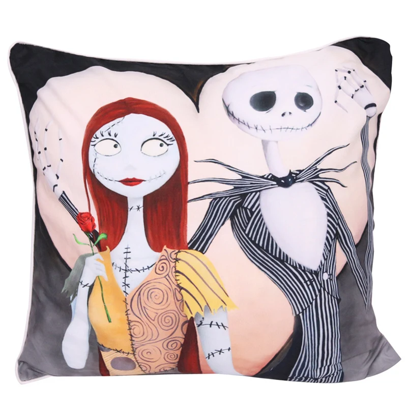 Christmas Nightmare Sofa Living Room Cushion Cover Square Xmas Decorative Linen Pillowcase Home Decor Pillow 45x45cm Pilow | Дом и сад