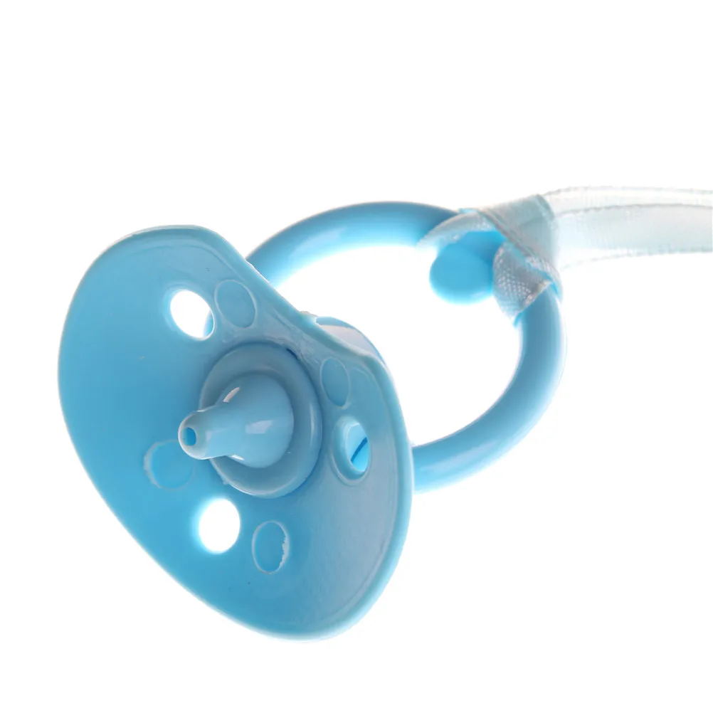 Пустышка пустышка для возрожденных детских кукол розовый синий цвет не магнит