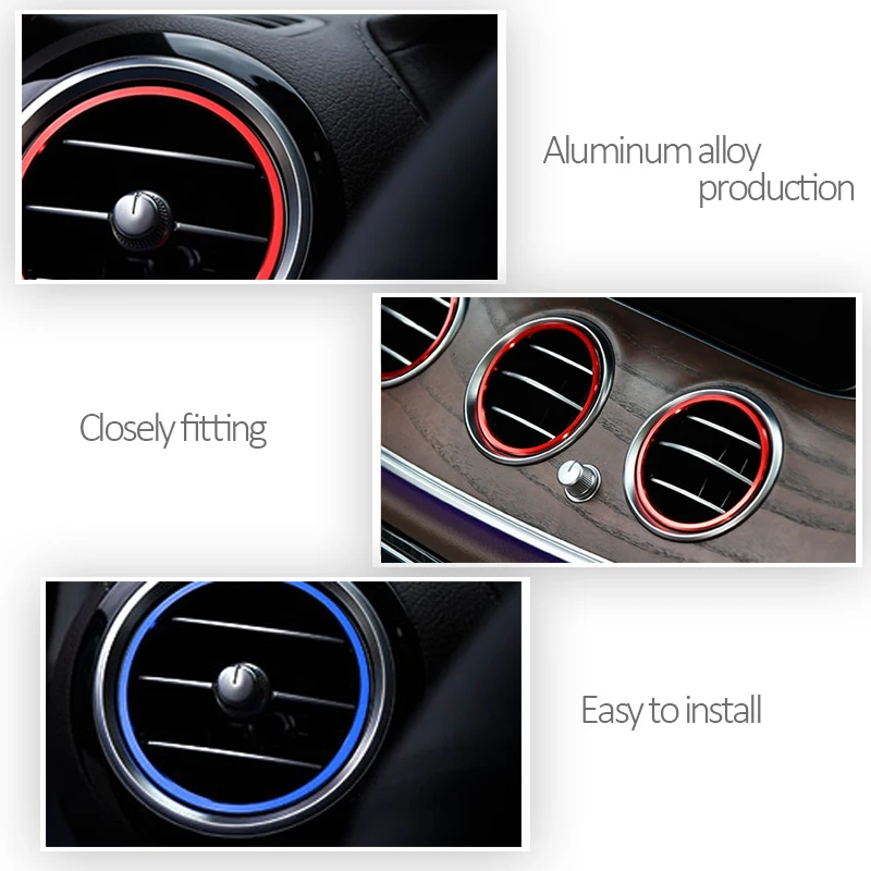 CNPARTS для Mercedes Benz W212 E Class 2016 2017 2018 AMG автомобильные наклейки кондиционер выпускная